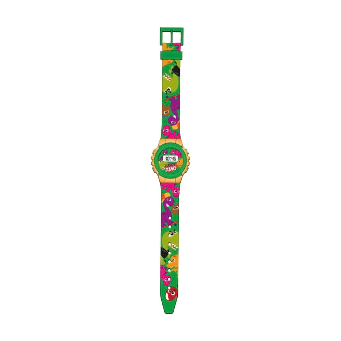 Дитячий цифровий годинник Kids Licensing Crazy Dino Digital Watch Ke02 (KL11304)