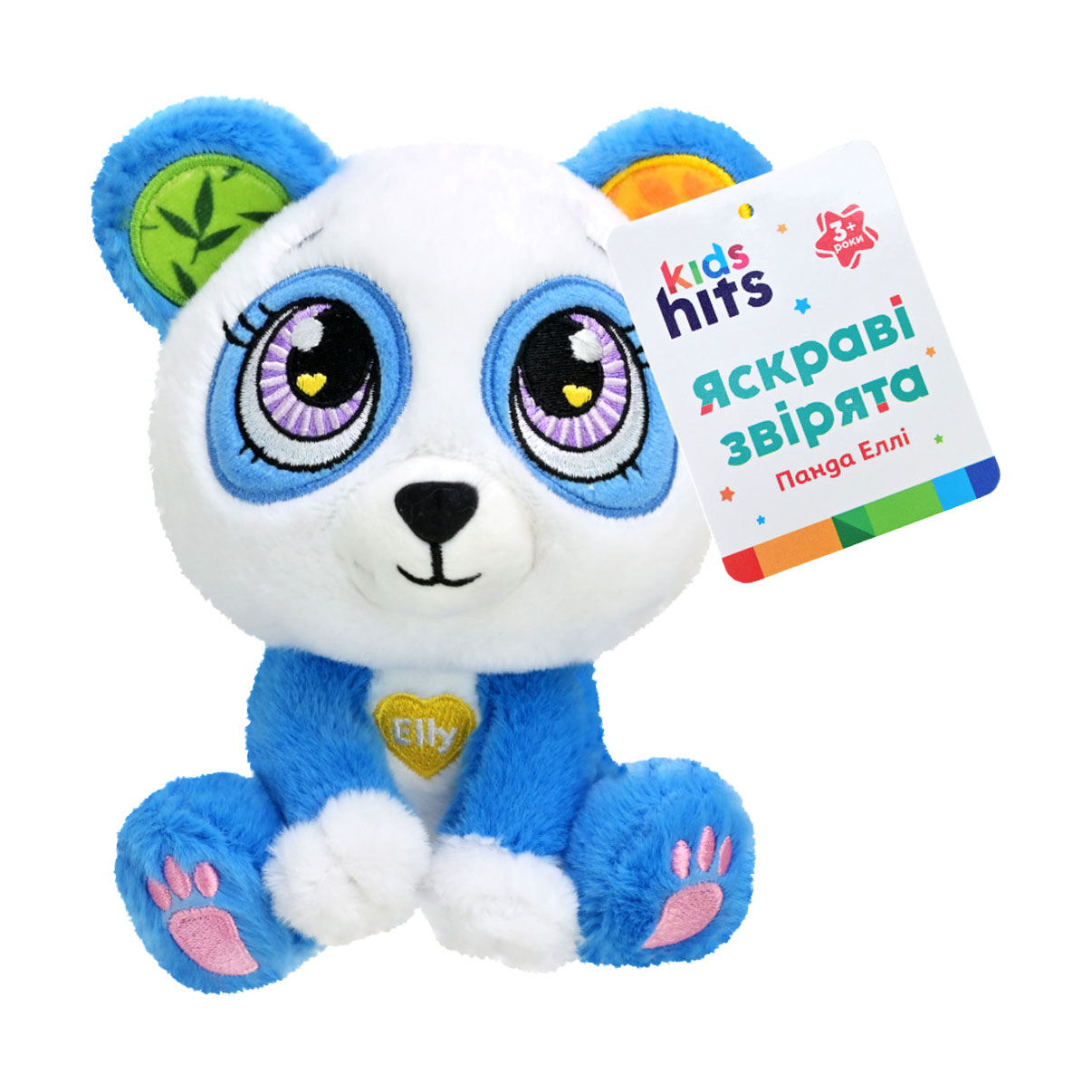 М'яка іграшка Kids Hits Brightmals Панда Еллі, від 3 років, 15 см (KH62/005)